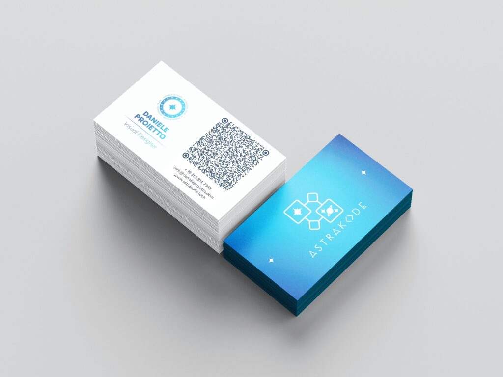 Mockup Business card Astrakode