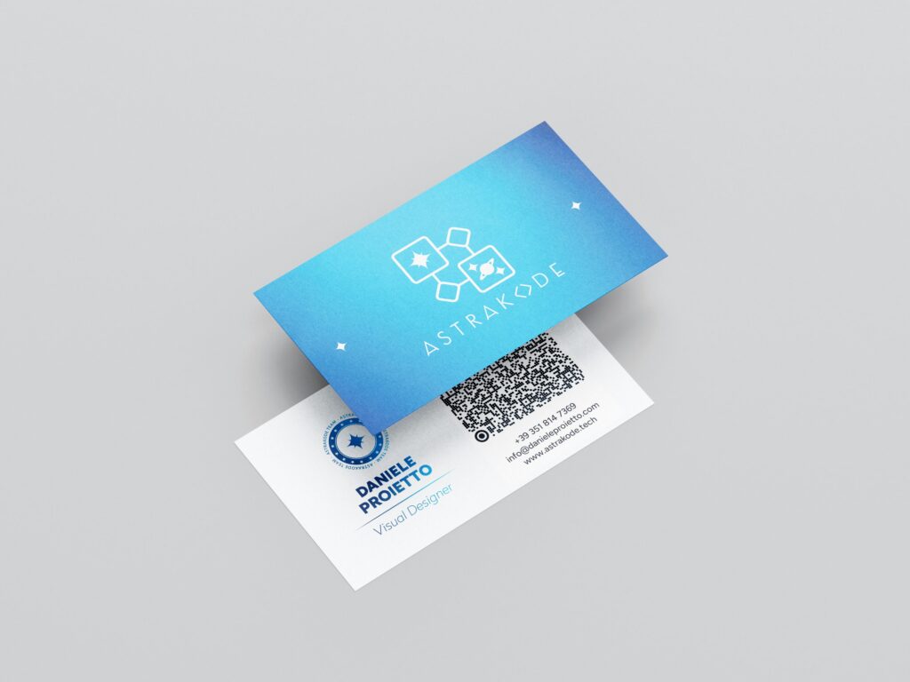 Mockup Business card Astrakode