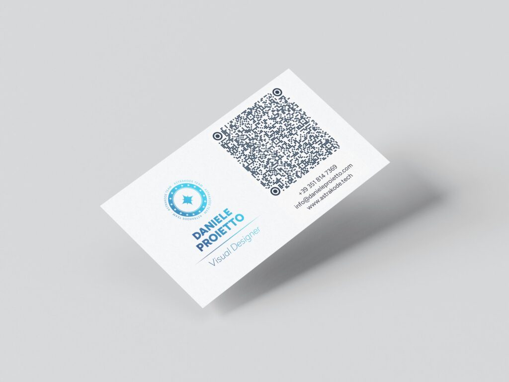 Mockup Business card Astrakode